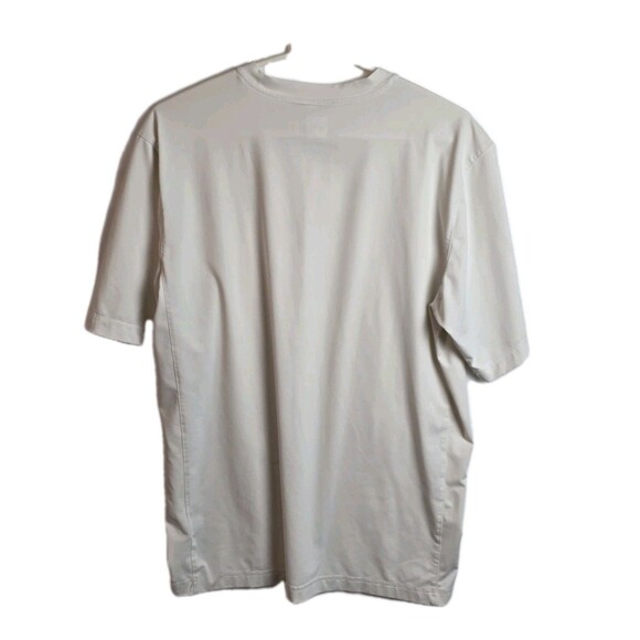 The North Face Men's Large White Short Sleeve T-shirt with Flaws - Picture 3 of 9